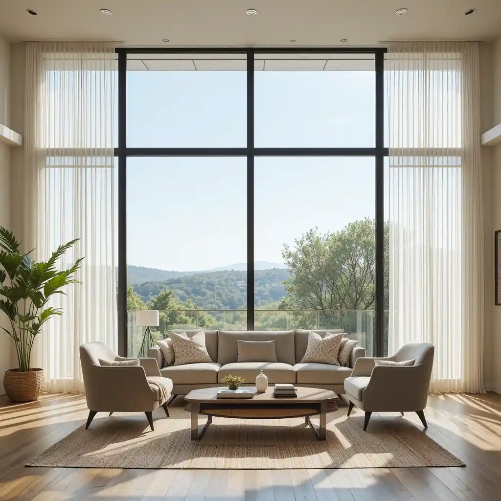 Floor-to-Ceiling Windows for Brightness