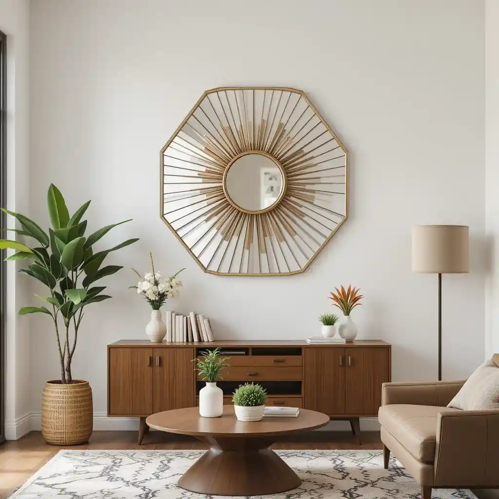 Geometric Wall Mirrors