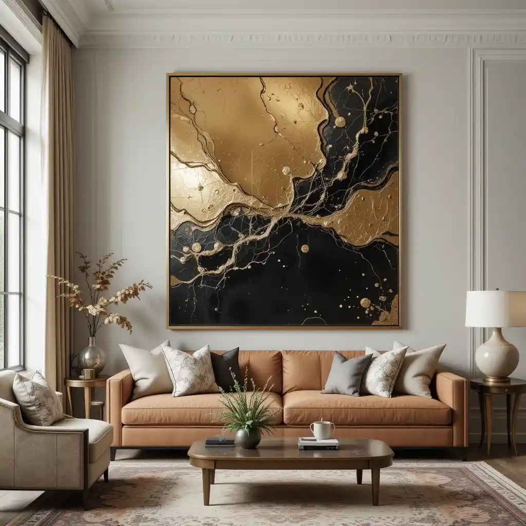 Gilded Statement Wall Art