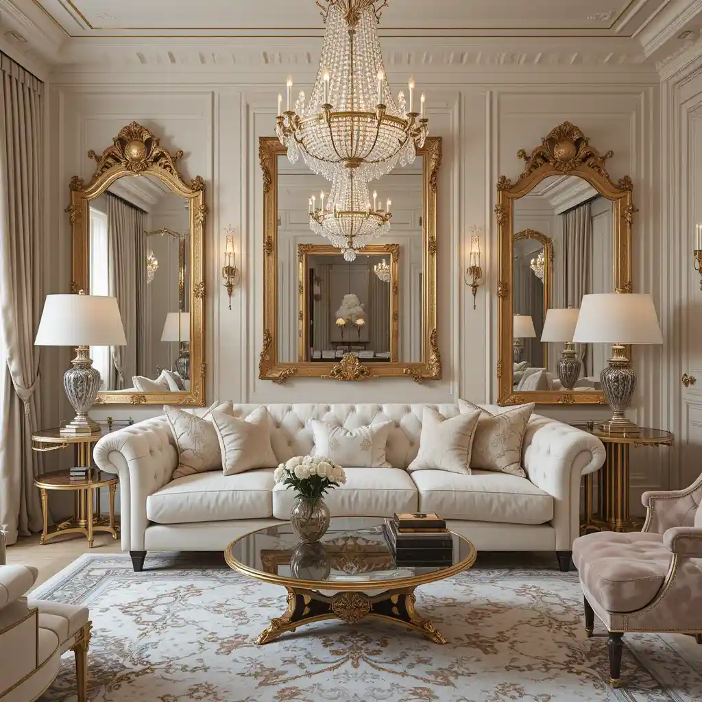 Glamorous Hollywood Regency