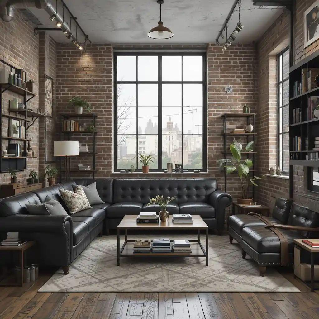 Industrial Chic Living Room
