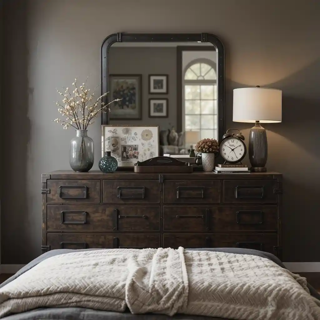 Industrial Chic with Metal Details