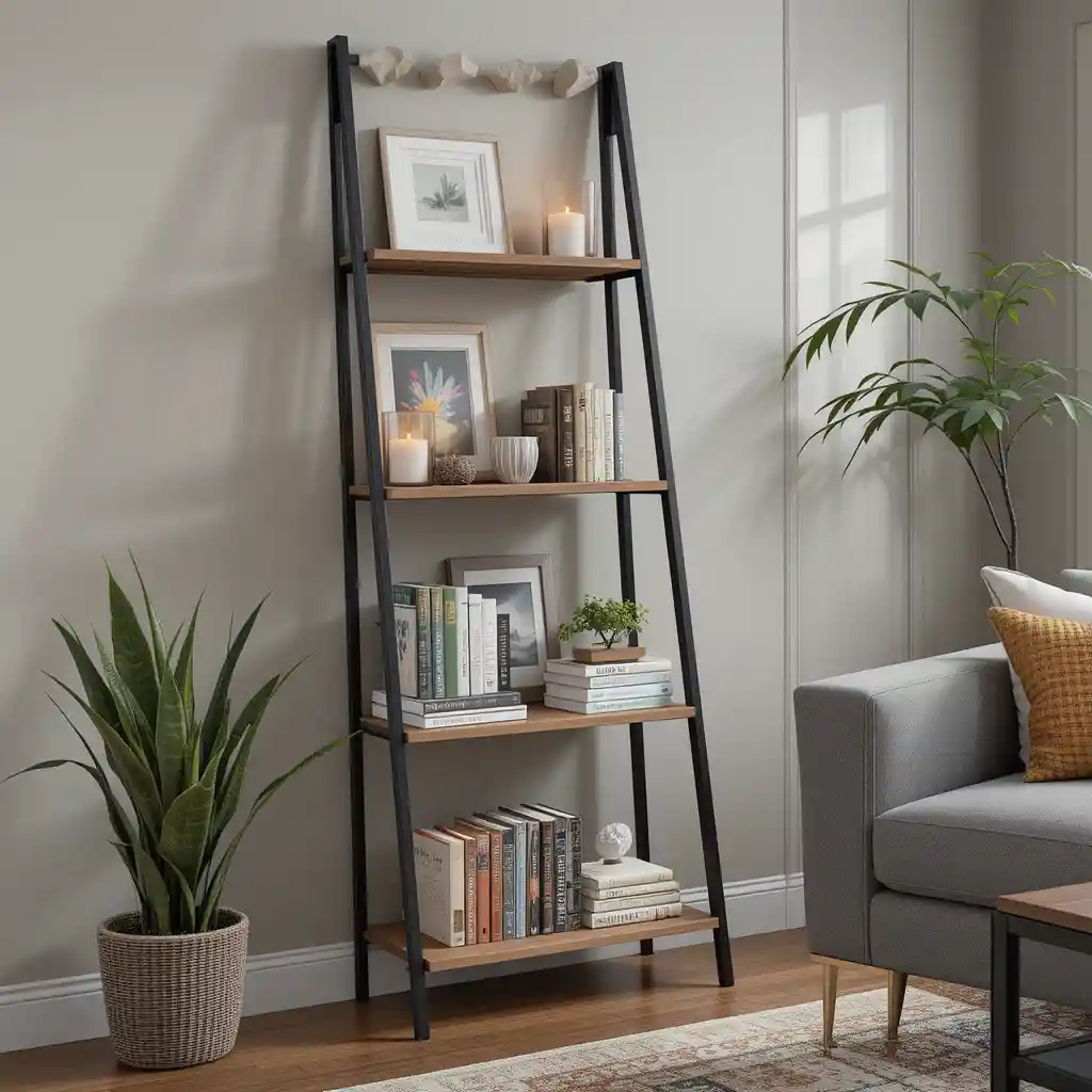 Ladder Shelf Display