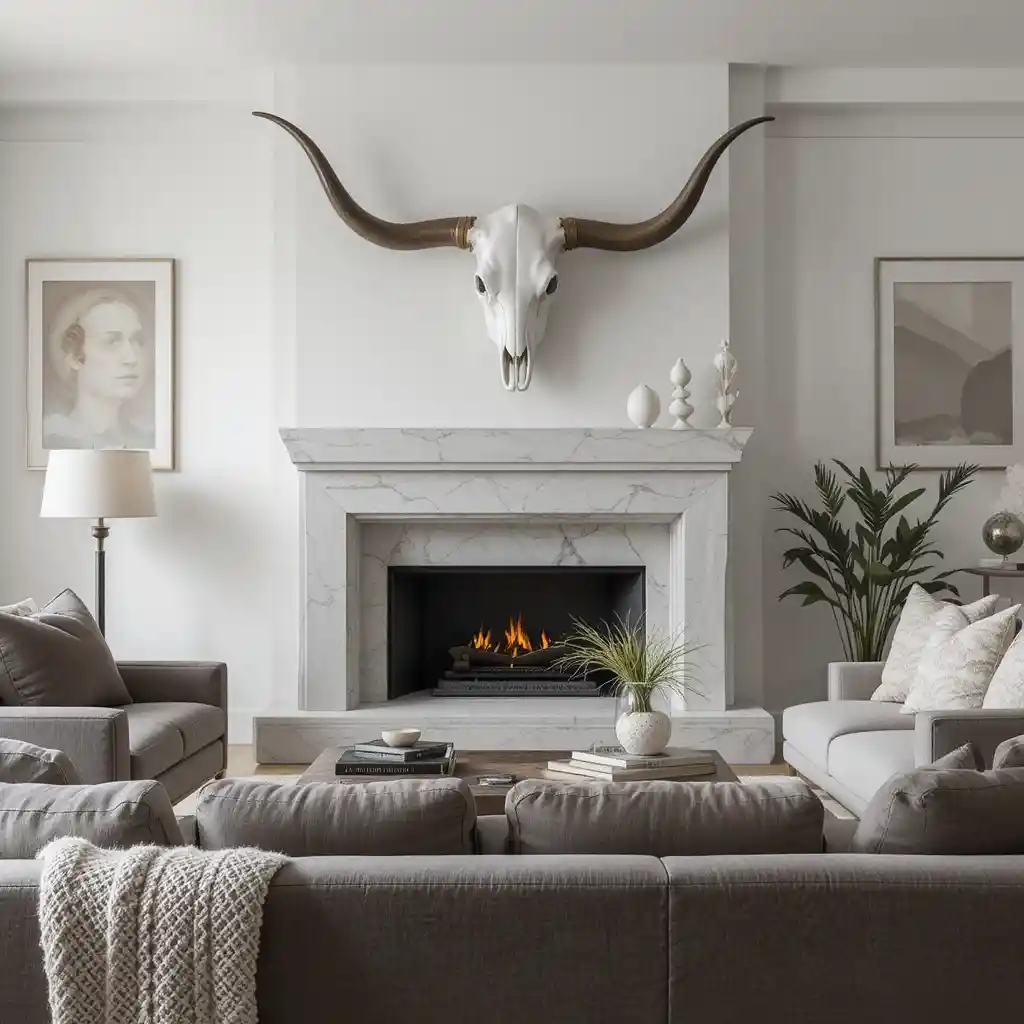 Minimalist Longhorn Mount