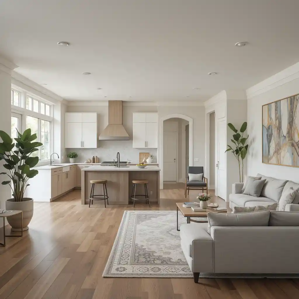 Open Concept with Seamless Flow