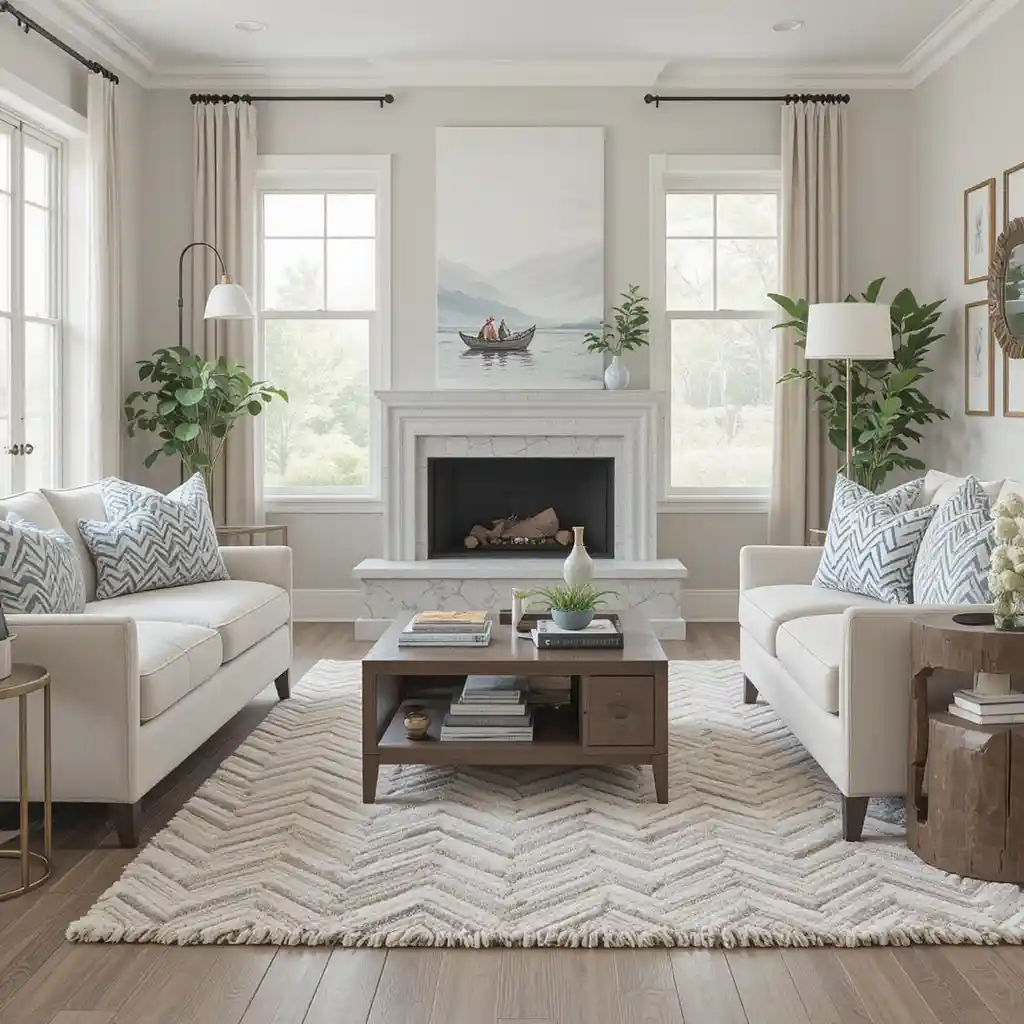 Subtle Chevron Patterns