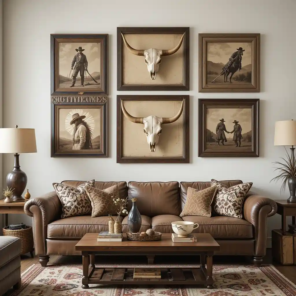 Vintage Western Wall Art