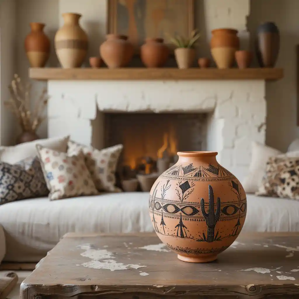 Western-Inspired Pottery and Vases