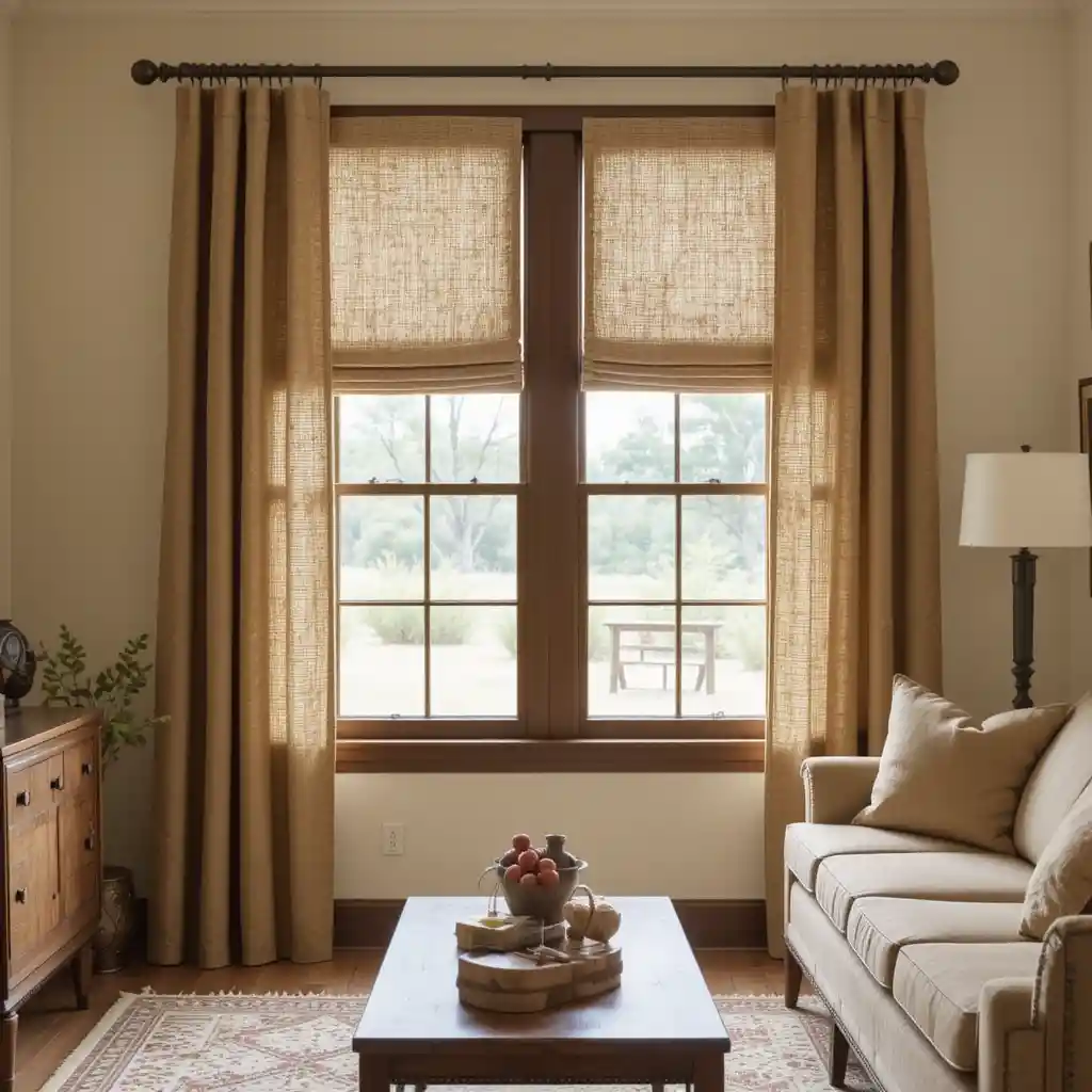 Western-Inspired Window Treatments