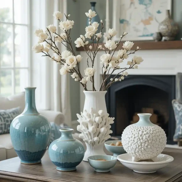 Ocean-Inspired Ceramic Decor
