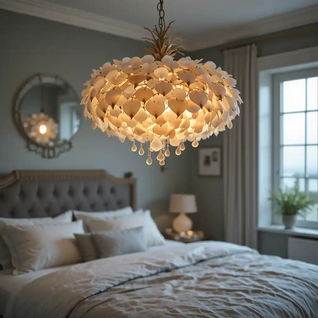 Seashell Chandeliers for a Touch of the Ocean