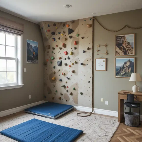 Climbing Wall Adventure Room