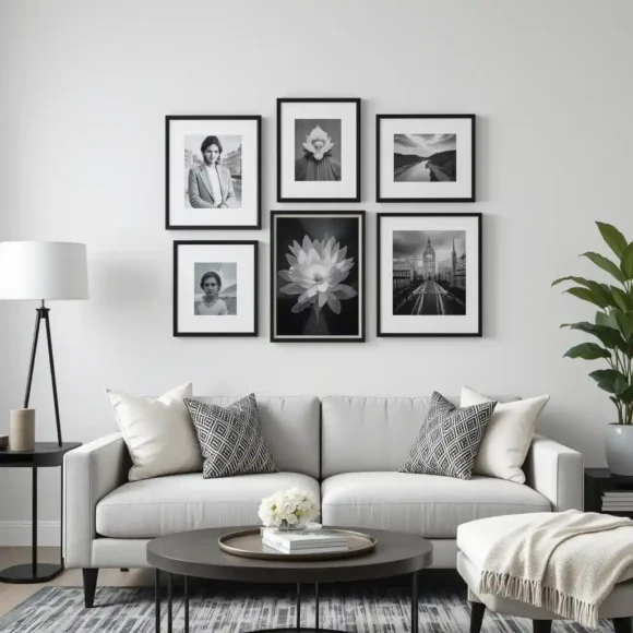 Compact Black Gallery Wall