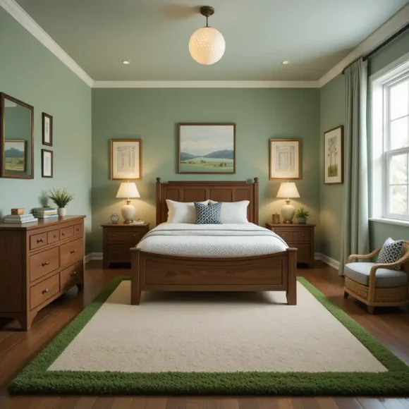 Golf-Themed Calm Space