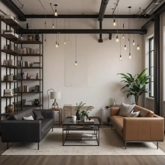 Industrial Black Loft Style