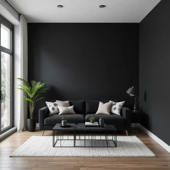 Minimalist Black Studio Look