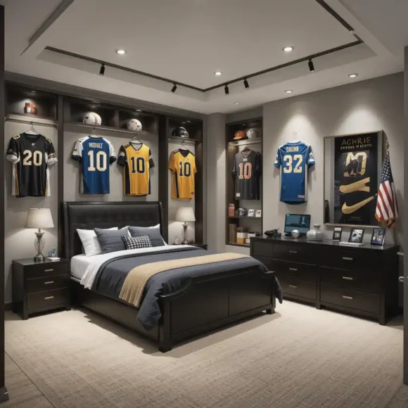 Pro Athlete-Inspired Room