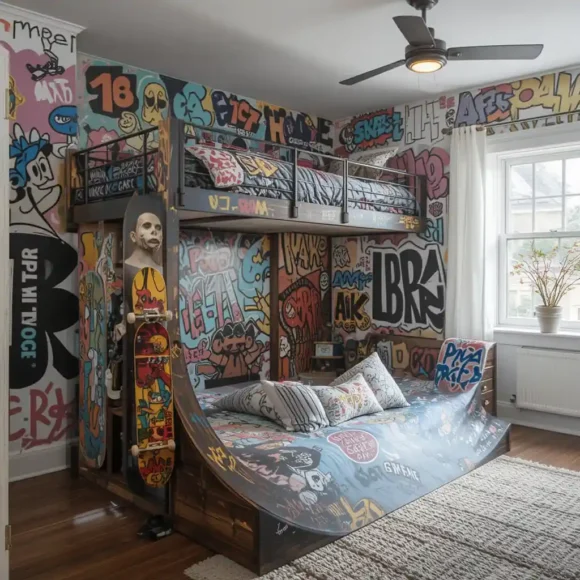Skate Park-Inspired Loft
