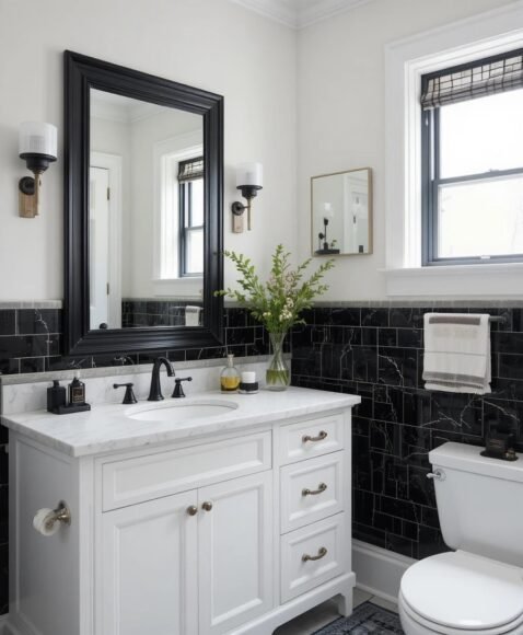 Black Framed Mirrors
