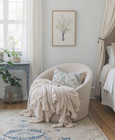 Bucket Chair for Small Spaces