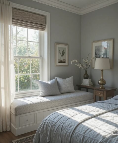 Chaise-Style Window Seat