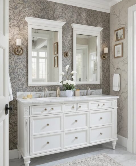 Classic White Vanity