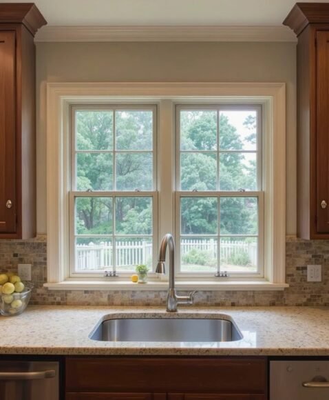 Extra-Large Windows for Natural Light