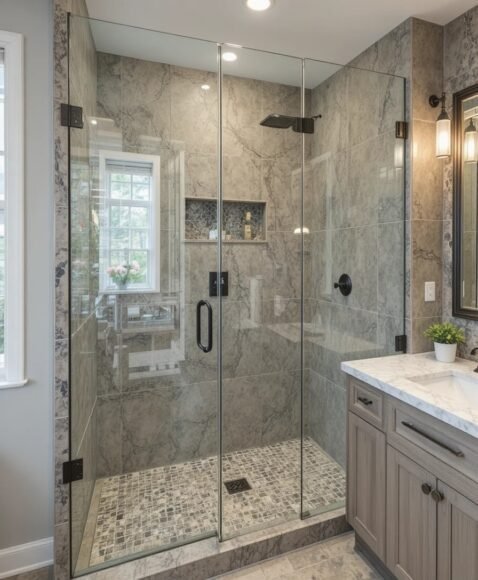 Frameless Glass Showers