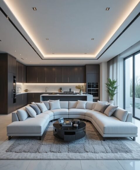 Futuristic Smart Home Integration