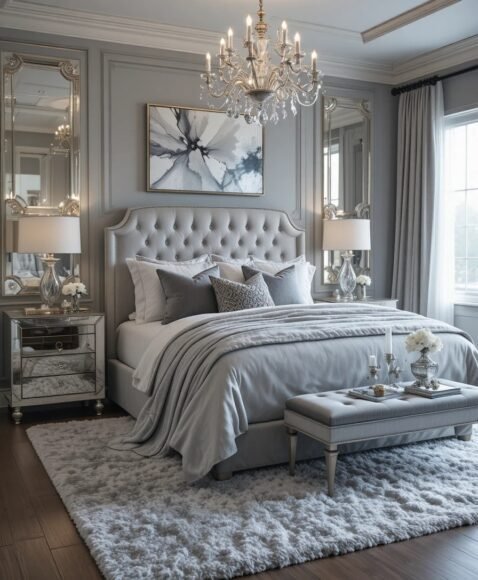 Gray and Silver Glam