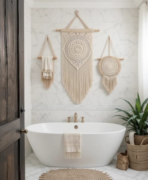 Hanging Macramé or Wall Weaving