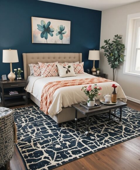 Install a Statement Rug
