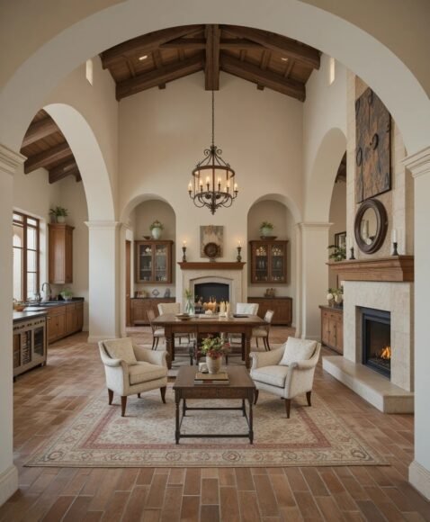 Mediterranean Elegance with Archways