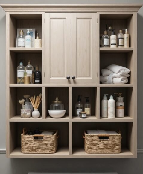 Open Shelving Cabinets for Accessibility