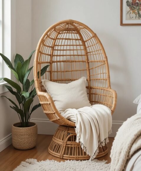 Rattan Chair for a Natural Feel