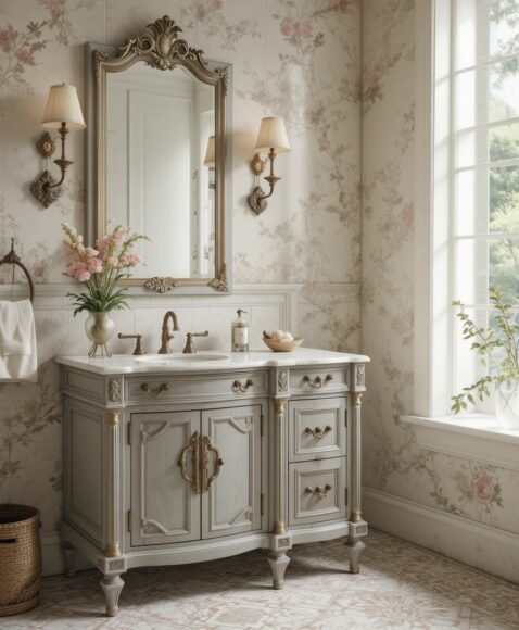 Vintage Bathroom Vanity