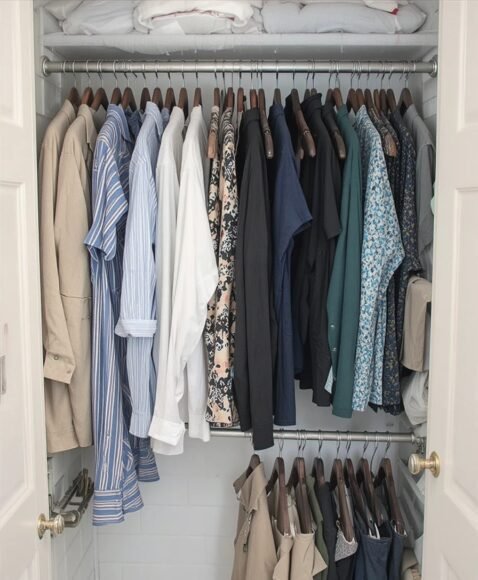 Double-Hang Closet Rods