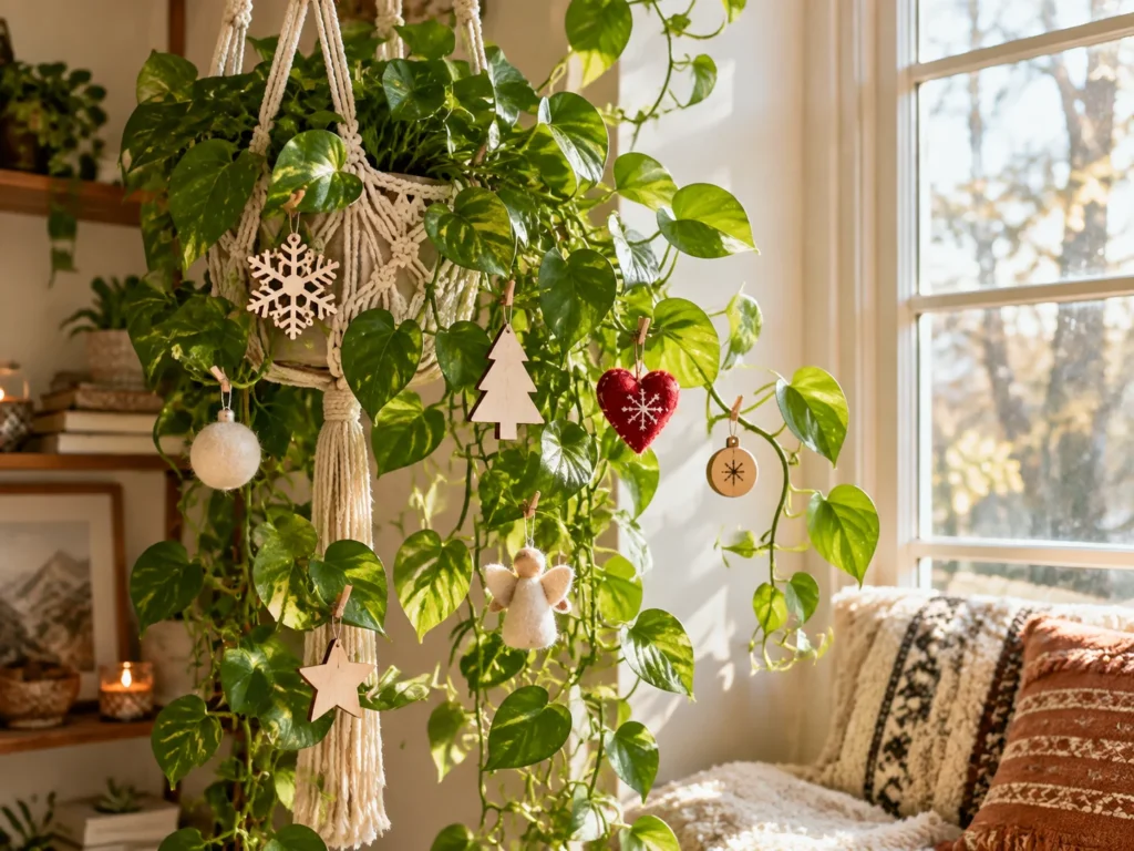 A Trailing Plant with Tiny Ornaments