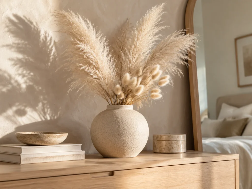 Dried Pampas and Bunny Tail Grass