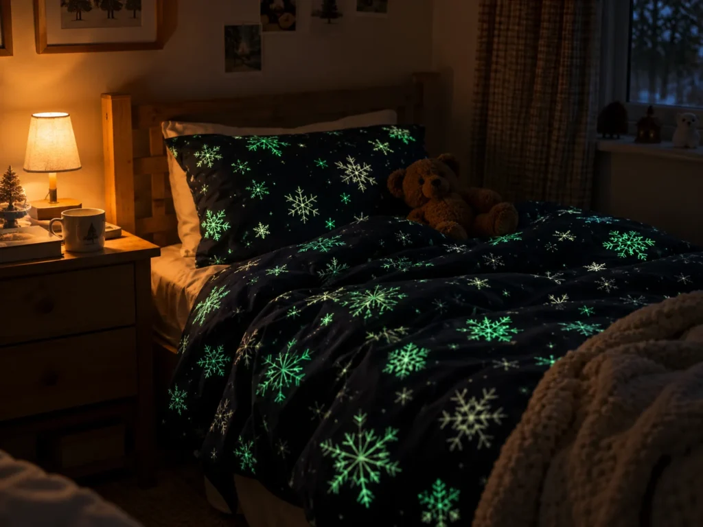 Glow-in-the-Dark Snowflake Sheets