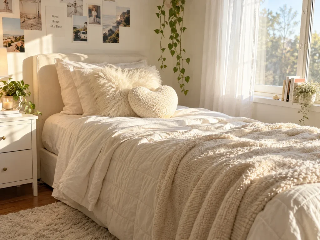 Go Cream-on-Cream With Your Bedding