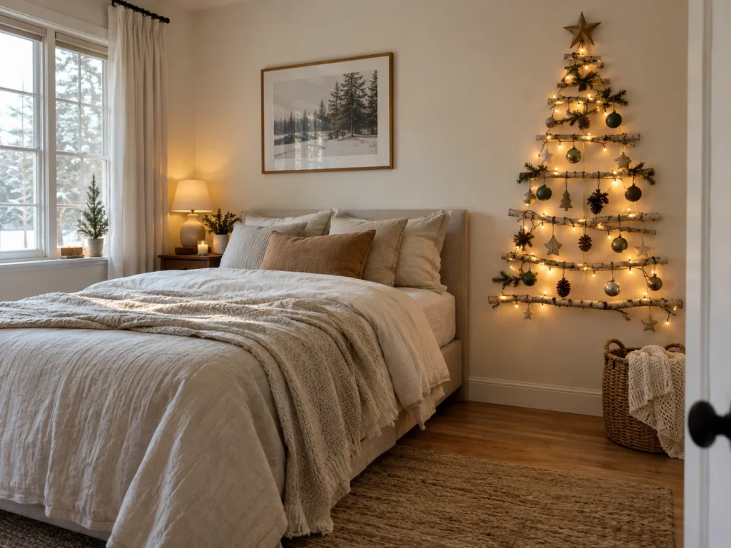 Hang a Wall Christmas Tree