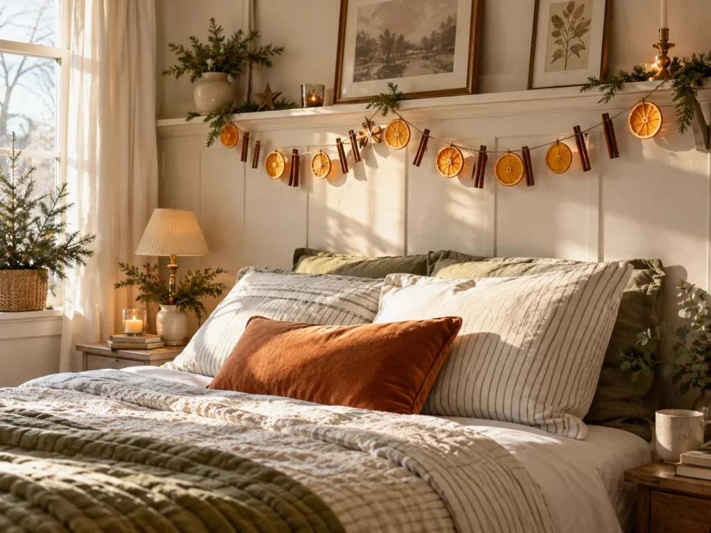 Make a Scented Dried Orange Garland