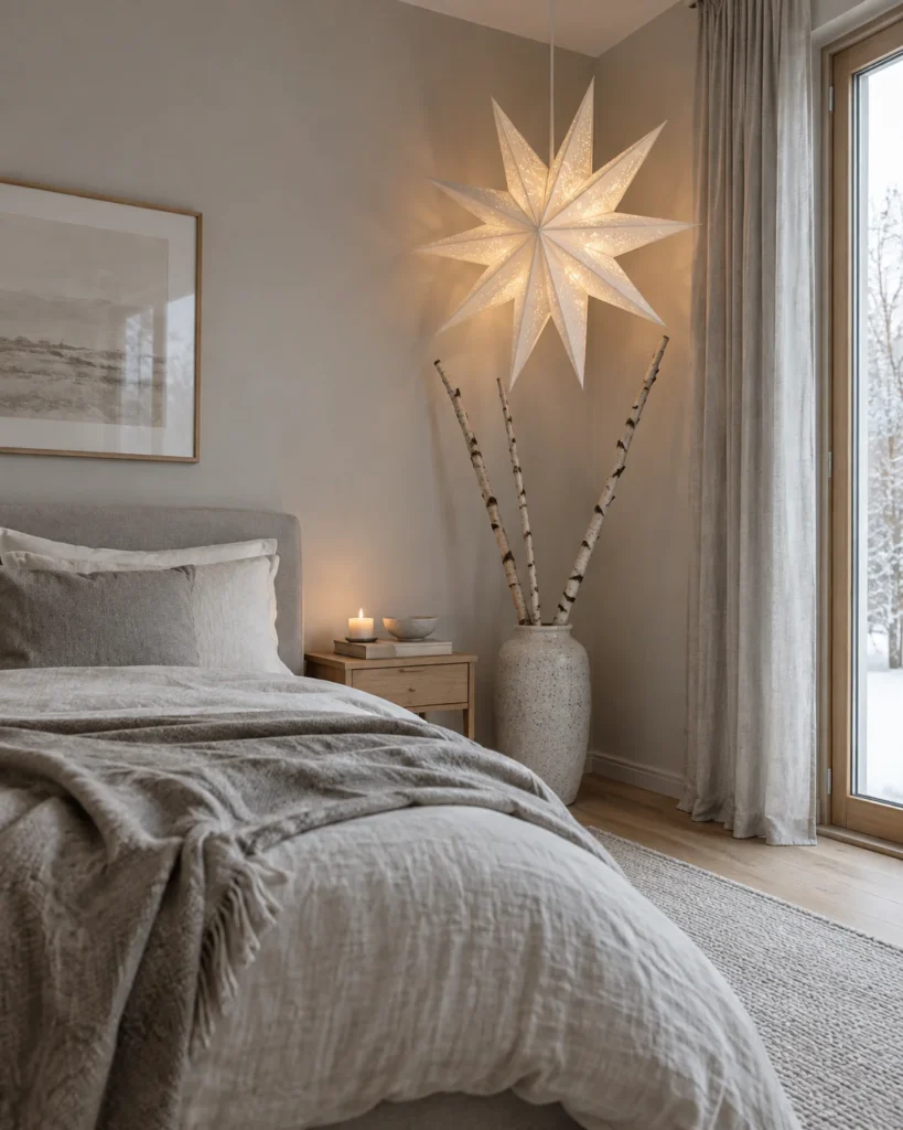 Nordic Minimalist Paper Star Lanterns