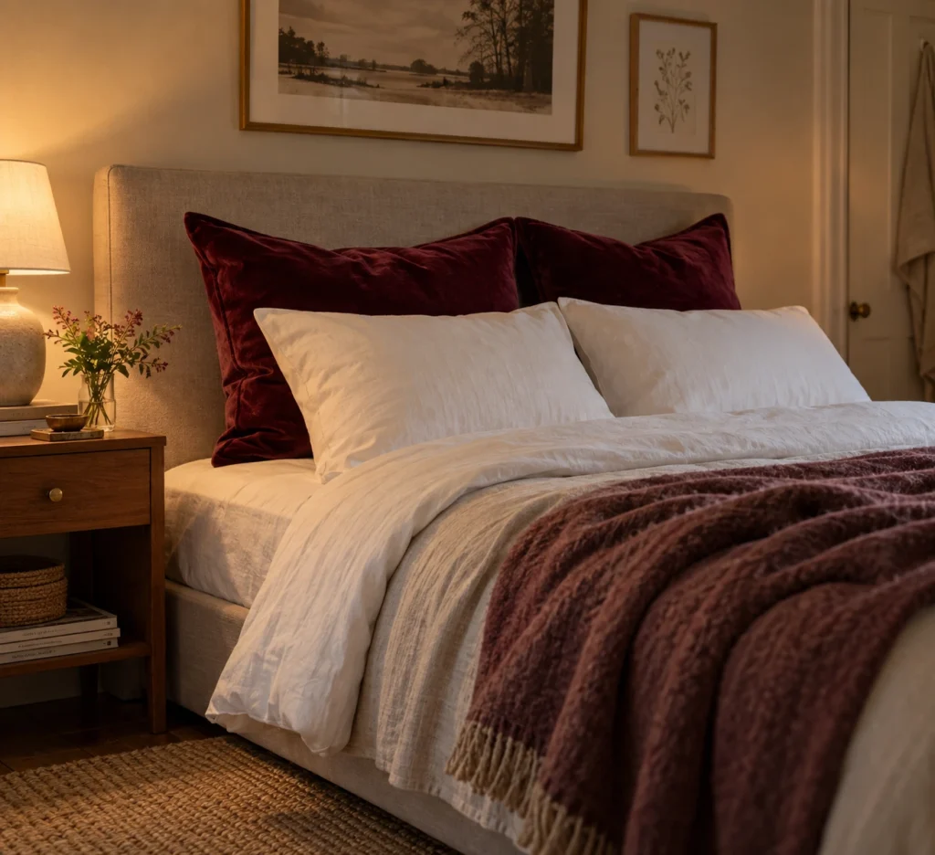 Pair of Velvet Shams