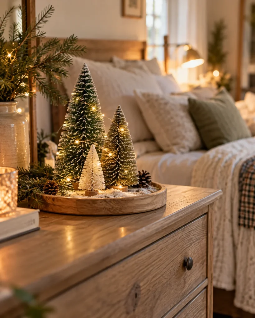 The Bottle Brush Tree Trio on a Tray