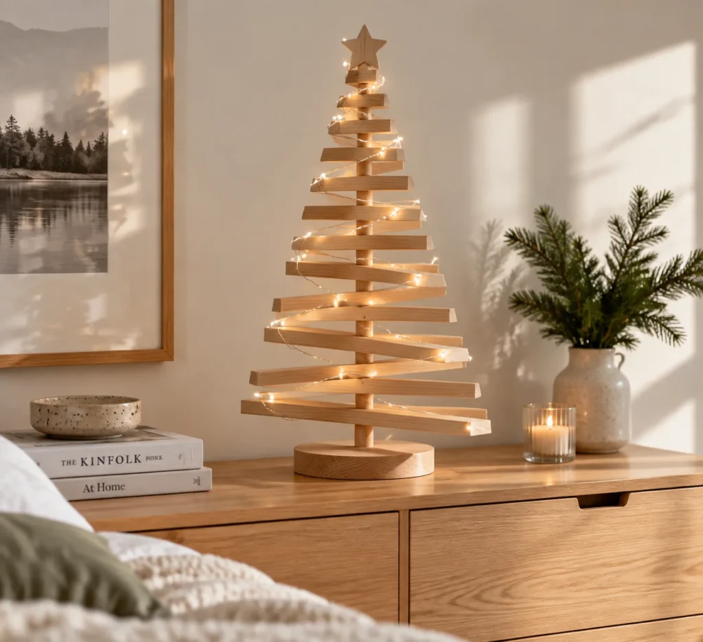 The Collapsible Wooden Dowel Tree