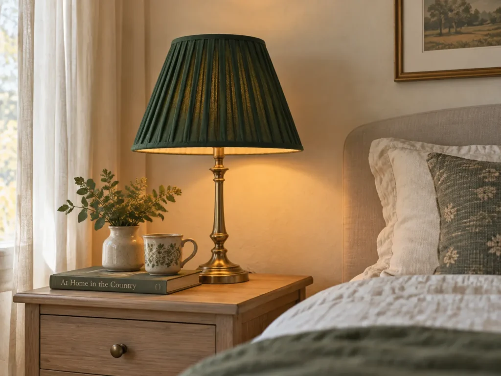 The Dark Green Lampshade Swap