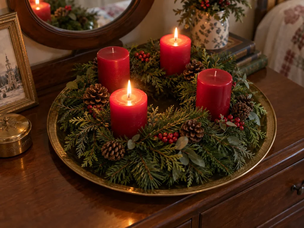 The Four-Sunday Advent Candle Ring