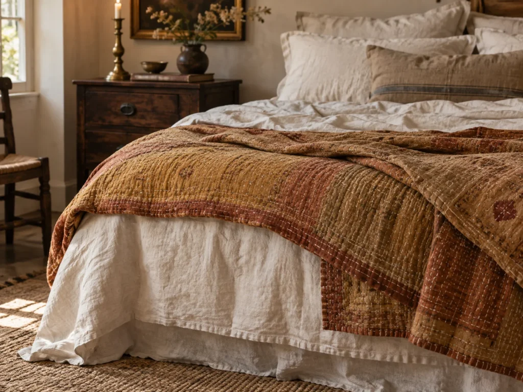 The Kantha Quilt Layer